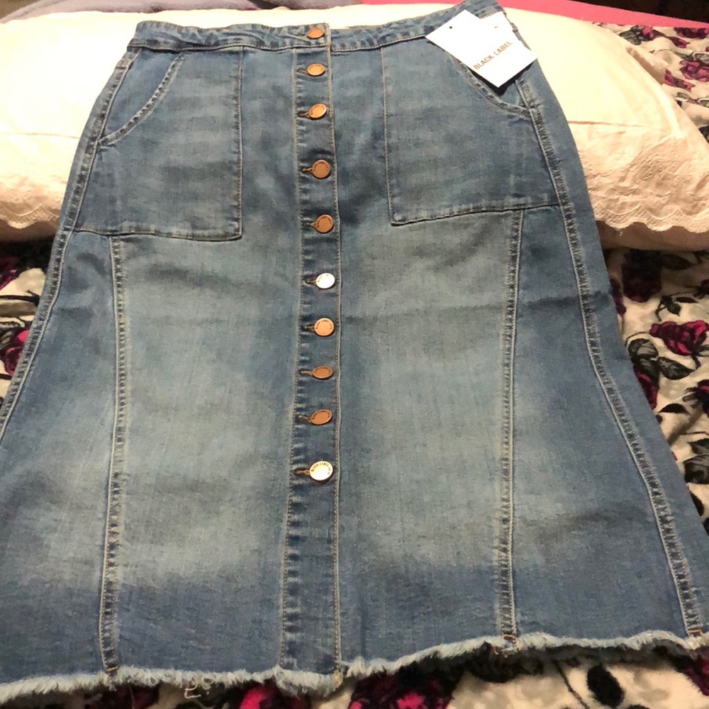 Jean skirt